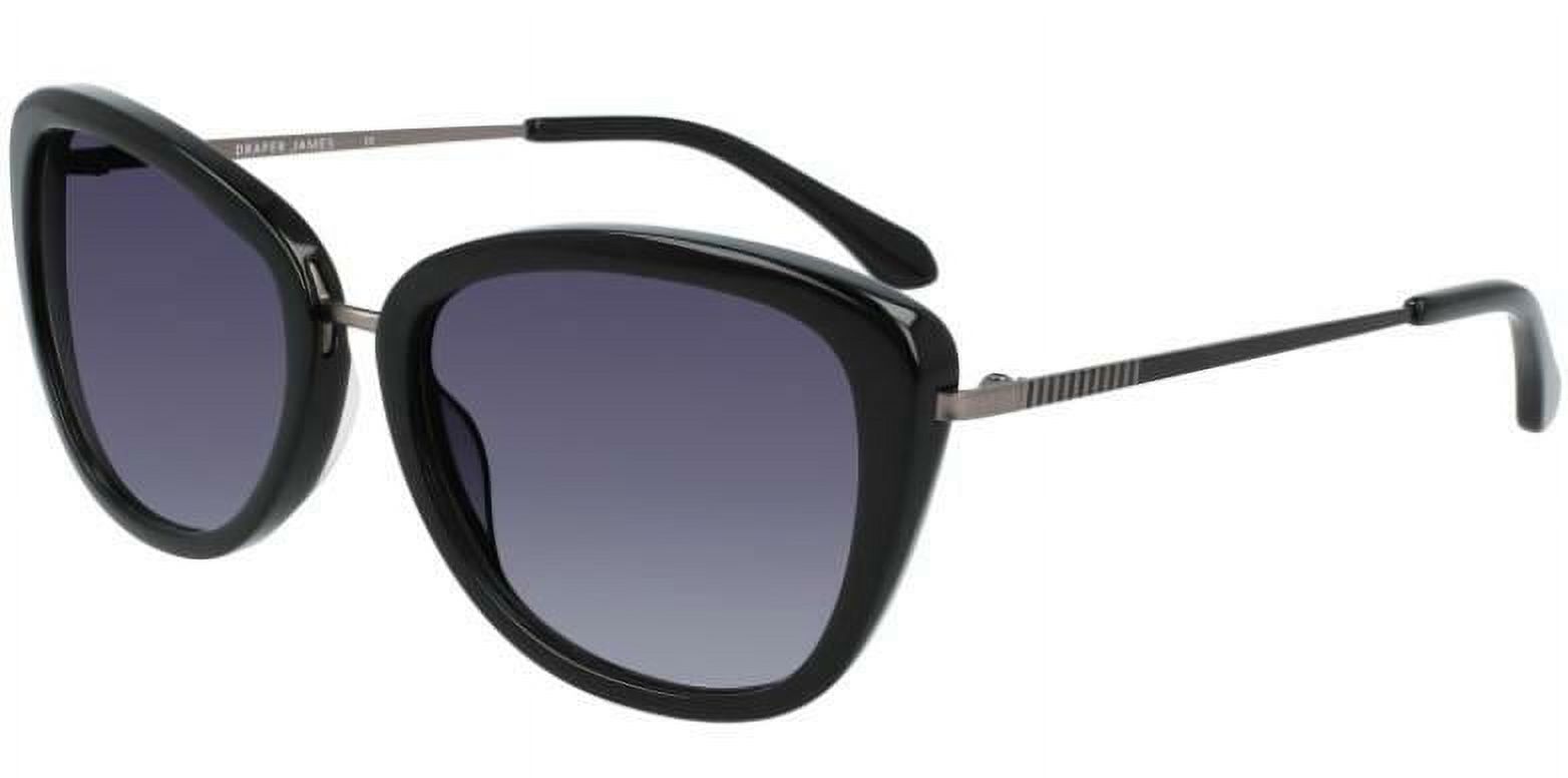 NEW Draper James DJ 7006 002 Black & Gunmetal Sunglasses  display picture 2