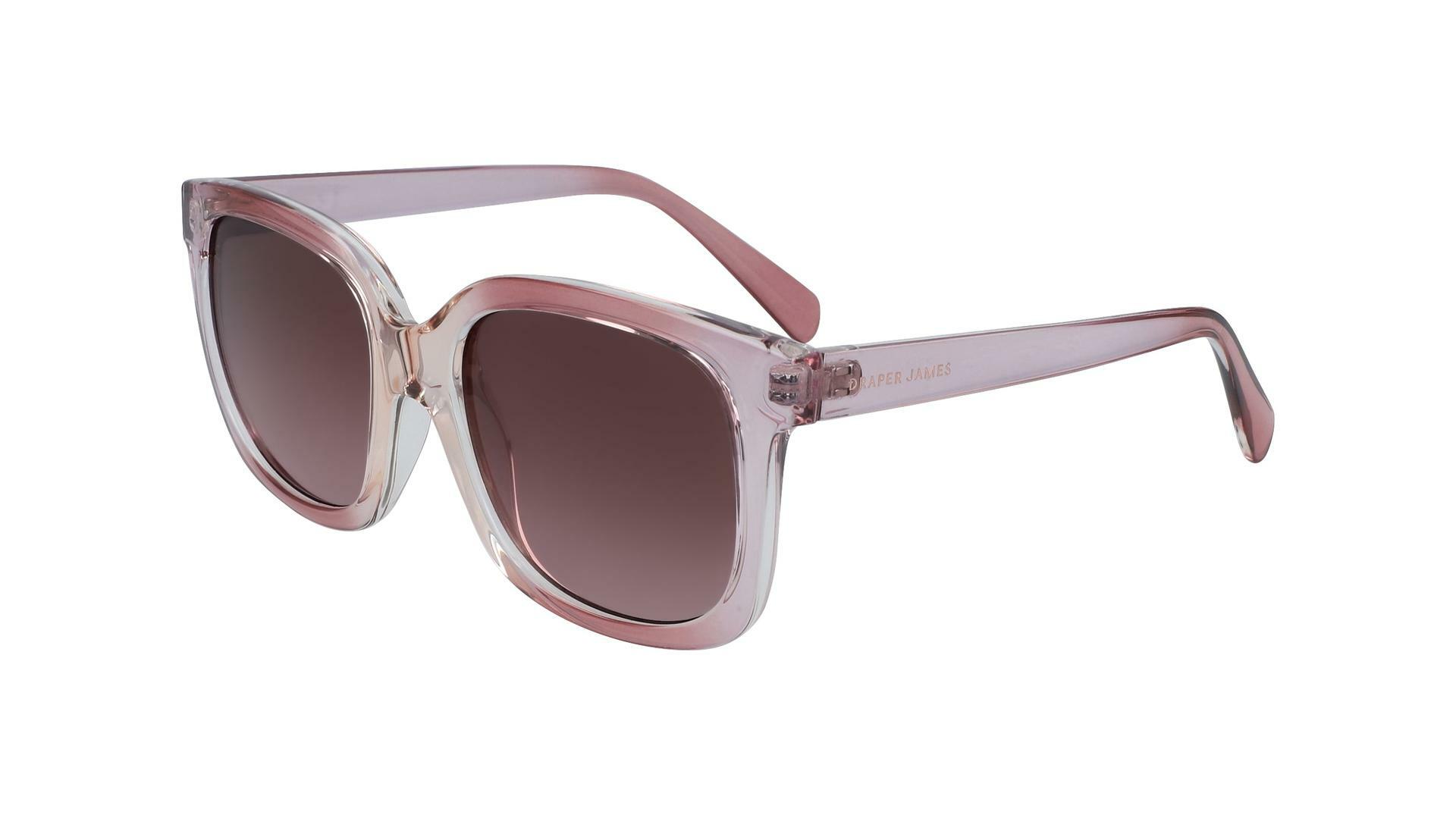 NEW Draper James DJ 7012 615 Red Heart Shaped Sunglasses with Grey Lenses & Case Draper James DJ5017 Eyeglasses main image 4