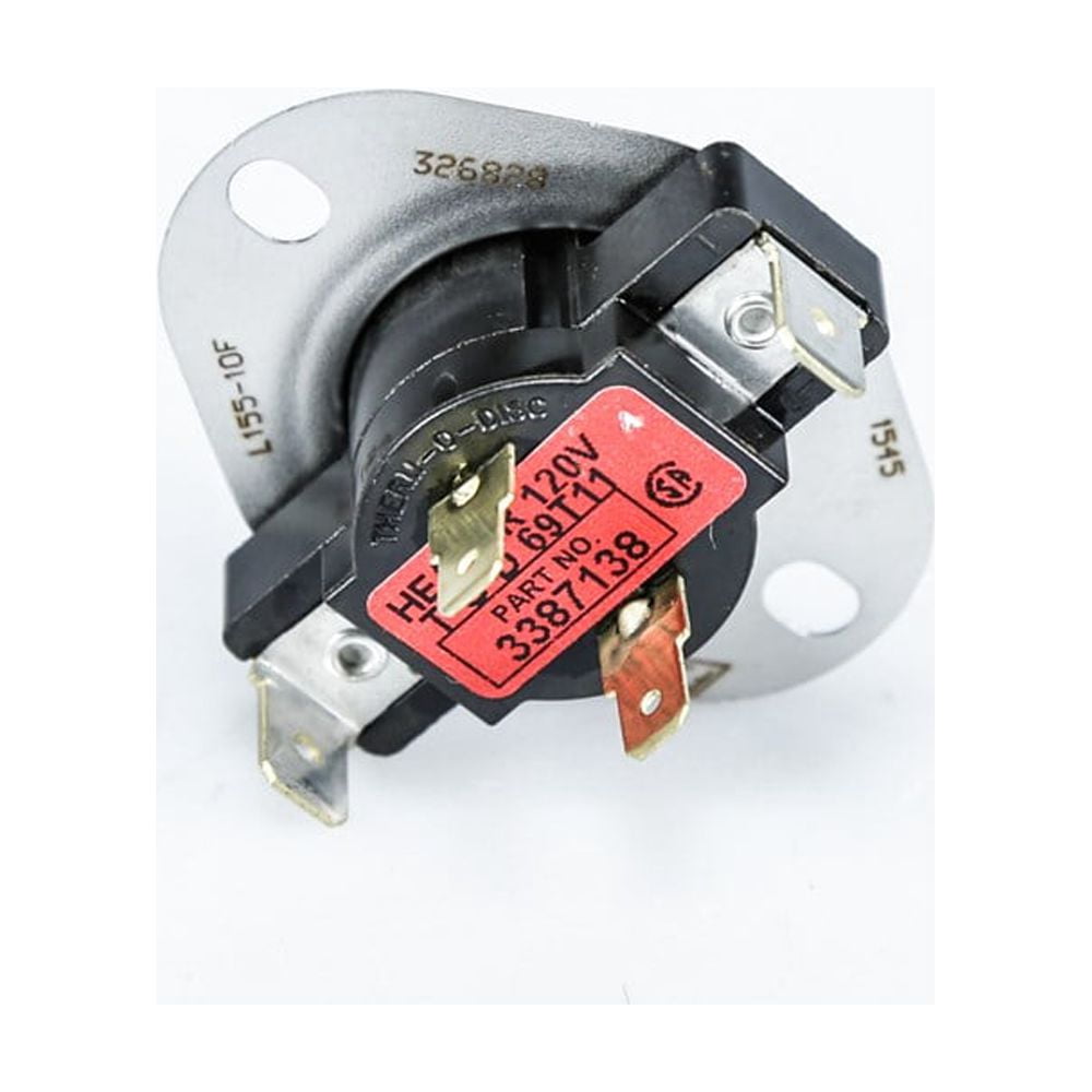 NEW Dryer Operating Thermostat WP3387138 Whirlpool OEM