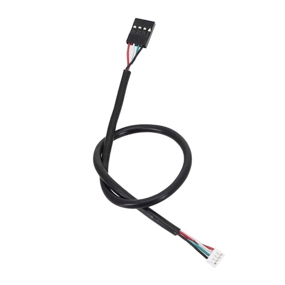 NEW DuPont 2.54-4P to MX1.25-4P USB Data Cable 2464-26A Sheathed Cable Touch Screen Cable 30cm 50cm
