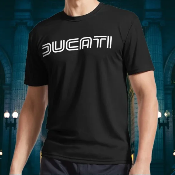 NEW! Ducati Old Logo Long Sleeve T-Shirt Funny Size S to 5XL