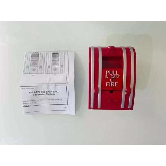NEW EDWARDS SIGA-270 FIRE ALARM MANUAL PULL STATION SIGA270 SET OF FIVE(5)