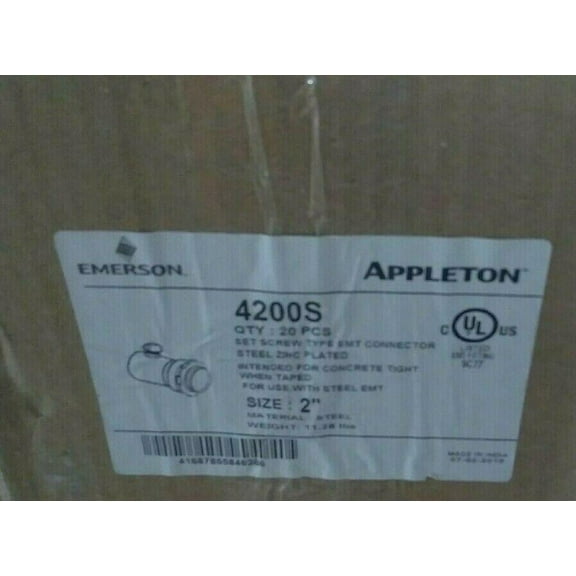 NEW EMERSON 4200S EMT CONNECTOR