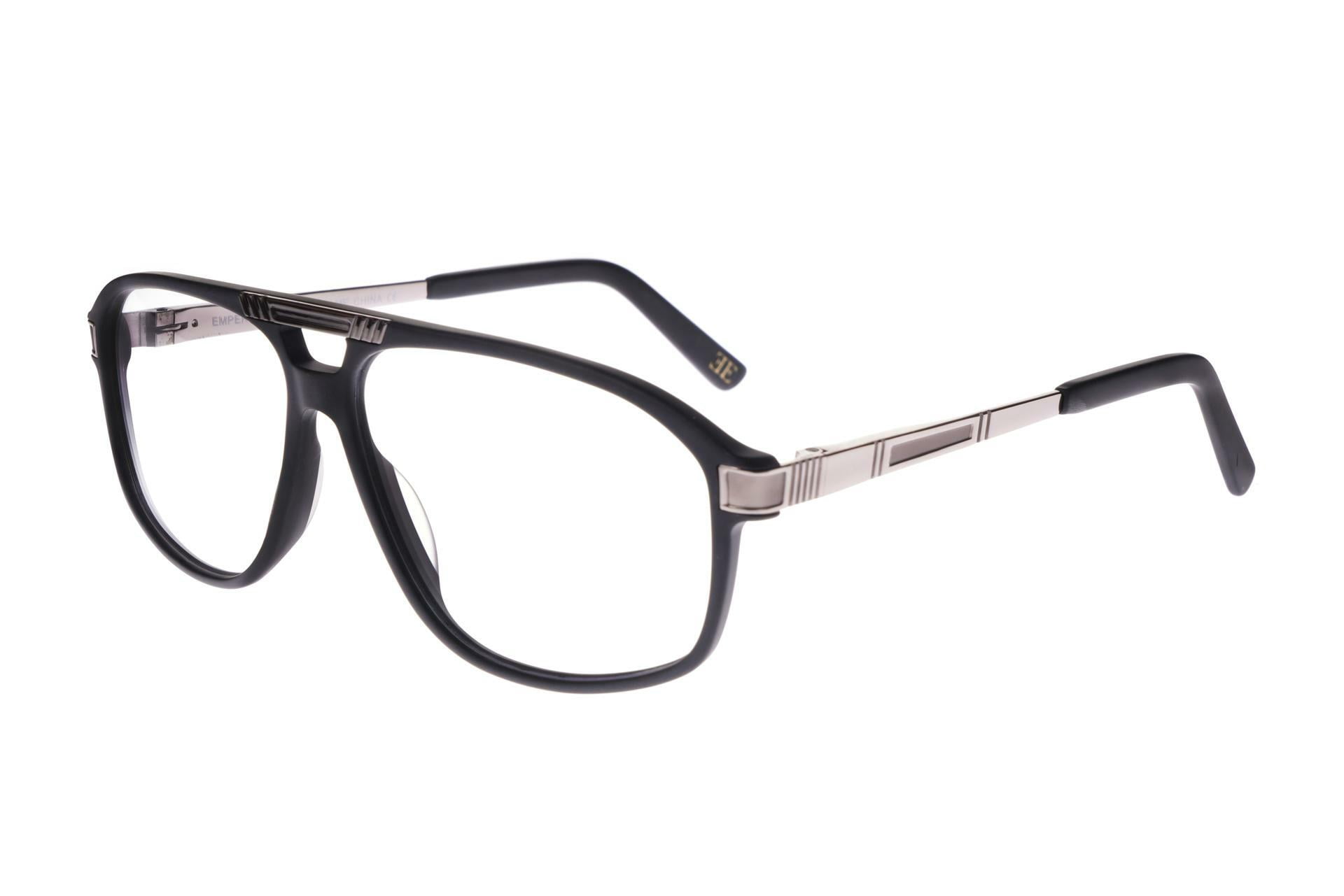 NEW EMPEROR EYEWEAR EMP-2301 Matte Black Eyeglasses 60/12 