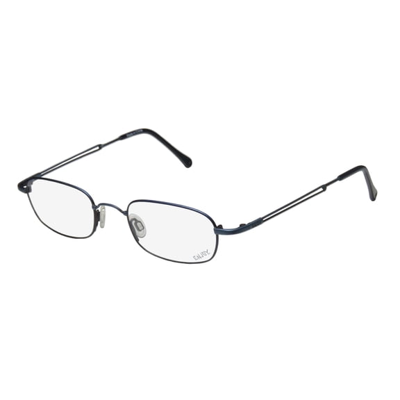 NEW ENJOY 5712 MENS/WOMENS DESIGNER FULL-RIM BLUE FRAME DEMO LENSES 49-20-140 EYEGLASSES/EYE GLASSES