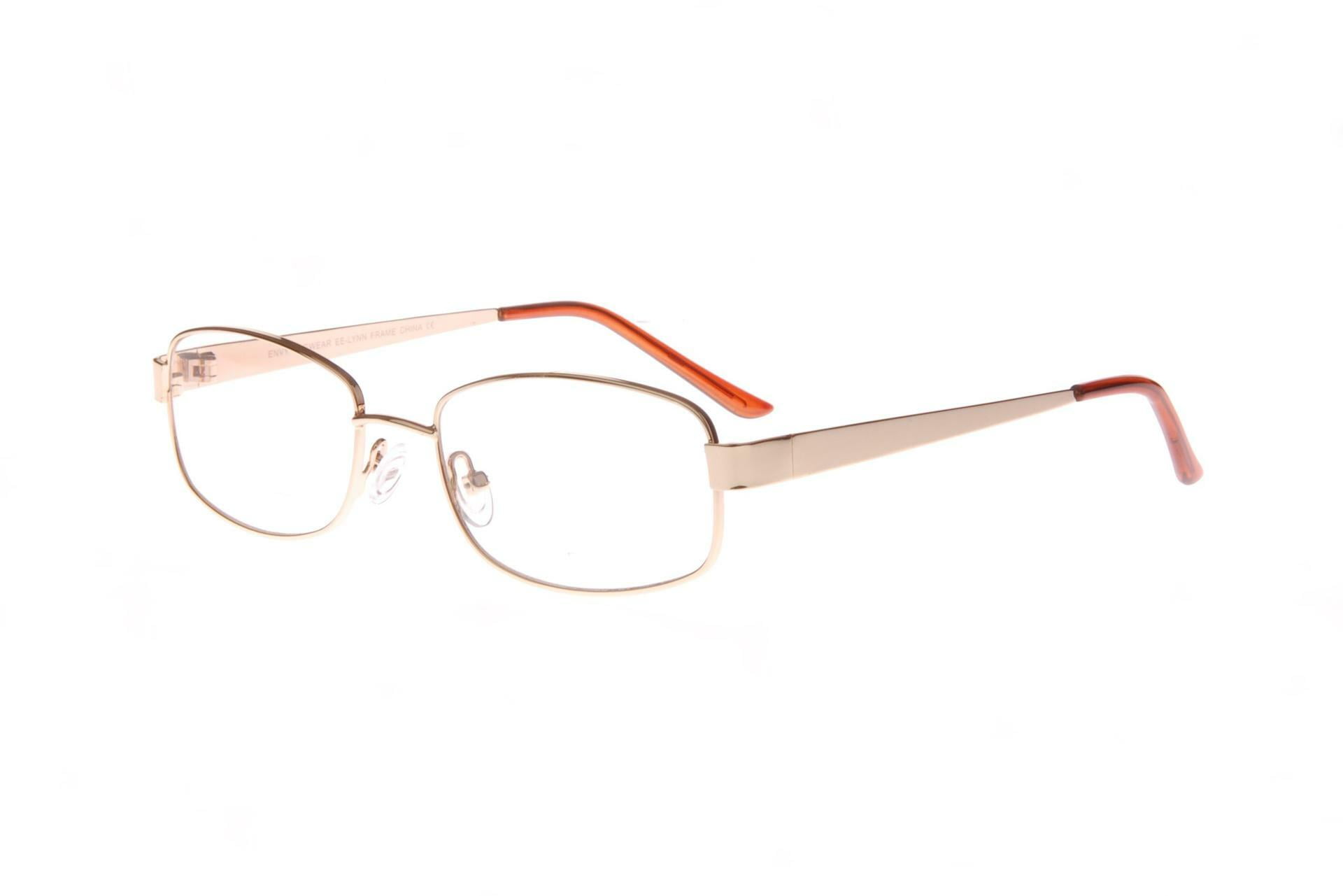NEW ENVY EYEWEAR Gold LYNN Eyeglasses 51mm with Case