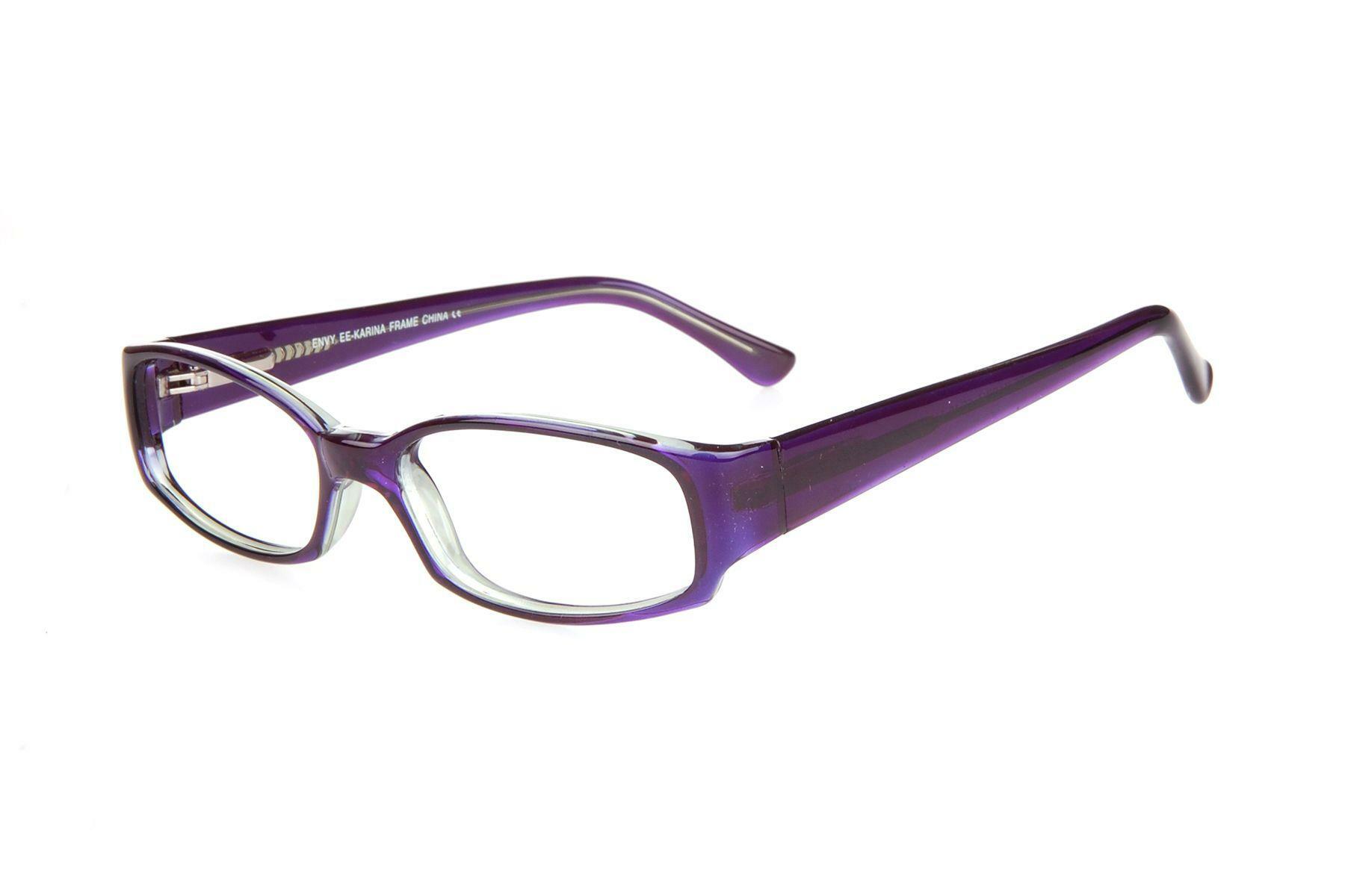 NEW ENVY EYEWEAR Purple KARINA Eyeglasses 52mm with Case  display picture 1