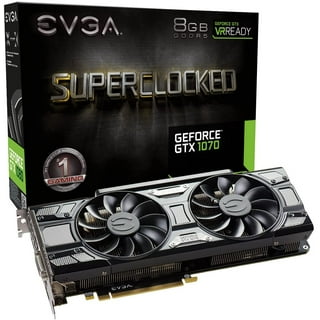 EVGA NVIDIA GeForce GTX 1070 8GB GDDR5 Graphics Card - ‎08G