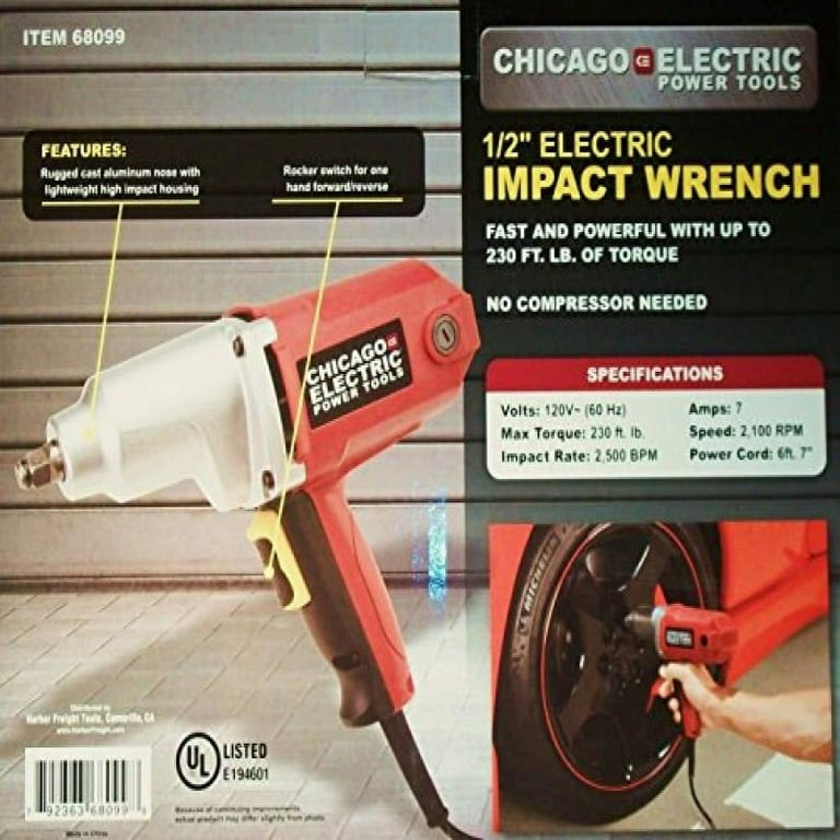 Electric lug nut impact wrench sale