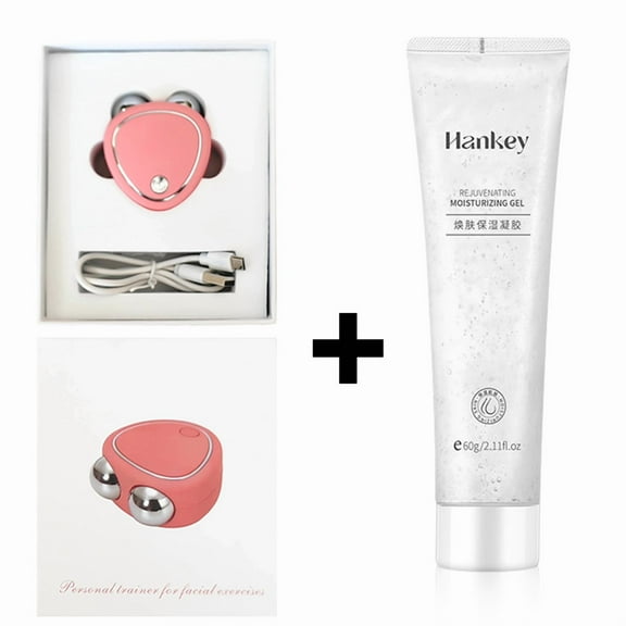 NEW Electric Face Massager Lift Roller Microcurrent Sonic Vibration Facial Lifting Skin Tighten Massage Portable Beauty Devices