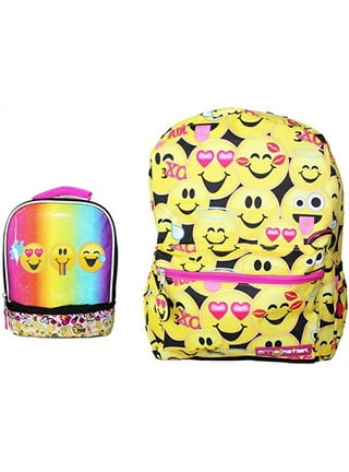 Emoji Backpack And Lunchbox