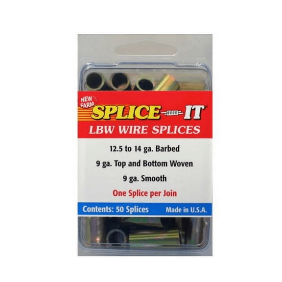 NEW FARM PRODUCTS LBW5 LBW5 BARB WIRE FENCE SPLICE-IT