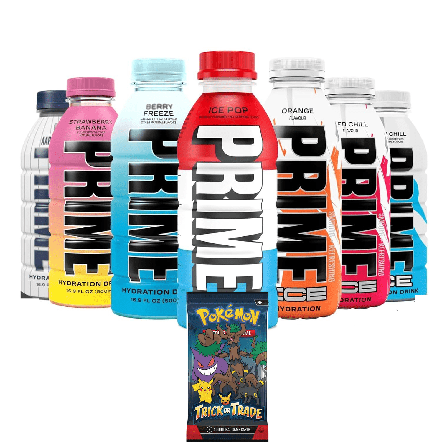 Prime Hydration Drink Limited Edition: Variety Pack with 9