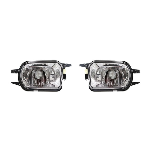 NEW FOG LIGHT SET OF TWO FITS MERCEDES BENZ CL55 AMG SL55 AMG SL600 203-820-12-56 2038201256 2038201156 203 820 12 56 203-820-11-56 MB2593106 MB2592106