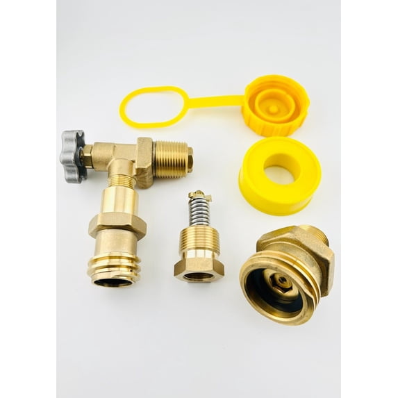NEW FORKLIFT PROPANE TANK PARTIAL VALVE REPLACEMENT SERVICE FILL RELIEF ACME