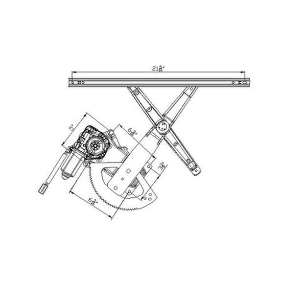 OEM Grade Window Regulator Compatible with 1995-2005 Ford Mercury Mountaineer 2001-1997 Power Window Motor And Regulator Assembly Front Left Sport OEM YES 1L2Z-7823395-Bb FRONT