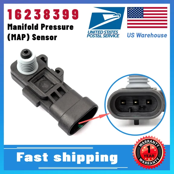 NEW FUEL PUMP TANK EVAP PRESSURE SENSOR FOR 1996-2008 GM CAR/TRUCK 16238399