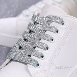 Laceez No Tie Shoe Laces for Women Pair of Black White Elastic Shoe Laces for Adults Sneakers Shoes for Smart look W M 9 10.5 Walmart