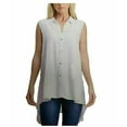 thumbnail image 1 of NEW!!! Fever Ladies' Sleeveless Blouse (White & Small), 1 of 1