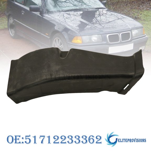 NEW Fits BMW E36 M3 B30 B32 Front Brake Air Duct Left Driver Side 51712233361