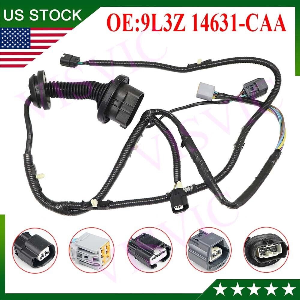 NEW For 09-14 Ford F150 Crew Cab LH REAR Driver Side Door Jumper Wire Assembly