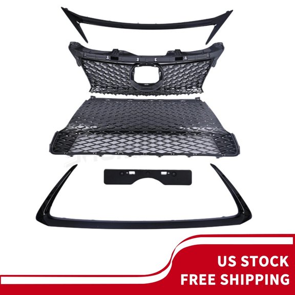 NEW For 2014-2017 Lexus CT200H FSport Front Grille w/ Trim Black 5311176040