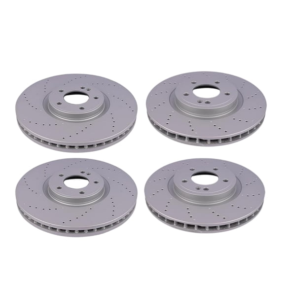 Front & Rear Brake Rotors for 2019 2020 2021 2022 2023 Mercedes G63 4634210500 4634230000