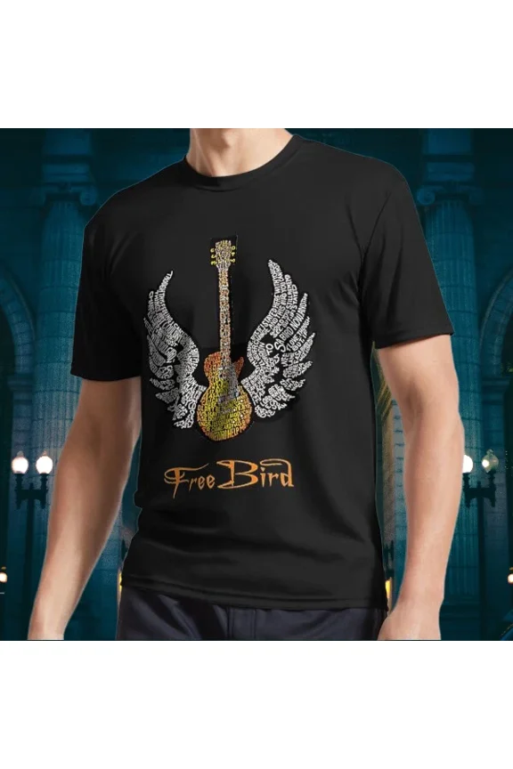 NEW! Free Bird Logo Long Sleeve T-Shirt Funny Size S to 5XL