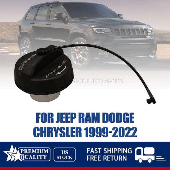 NEW Fuel Filler Gas Cap Fits Jeep Ram Dodge Chrysler 1999-2022 52030377AB