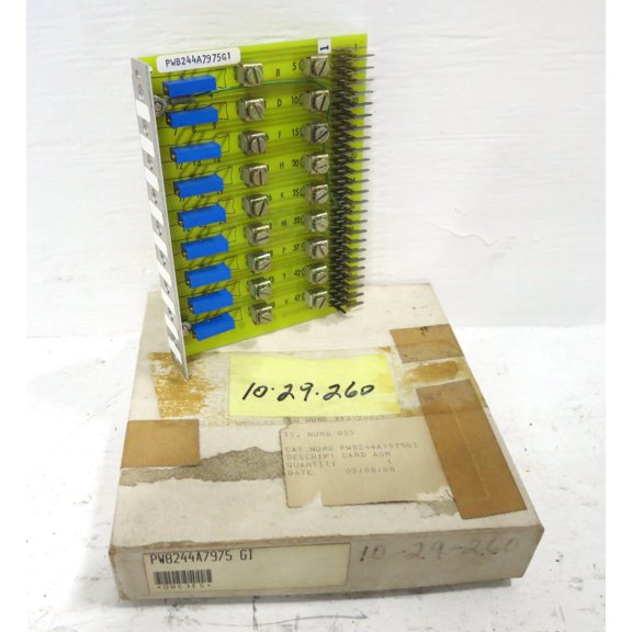 NEW GE PWB244A7975G1 Mark I-II Turbine Control PLC Module ASM Board IC3600