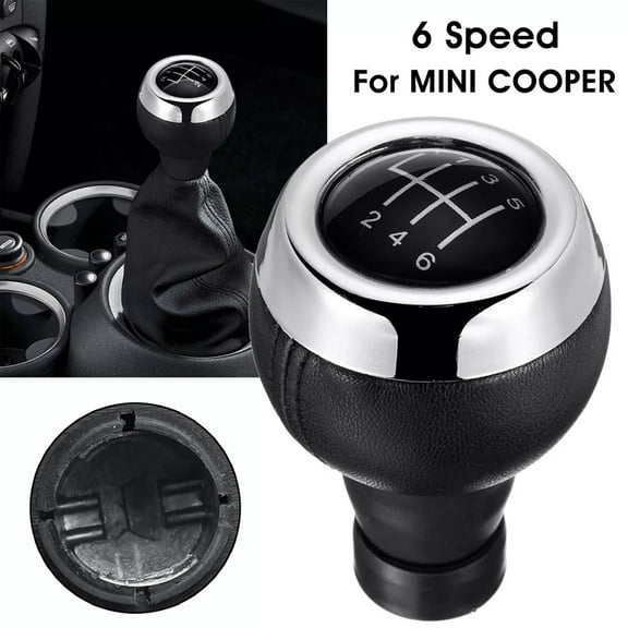 NEW GEAR KNOB SHIFT 6 SPEEDS FOR MINI for COOPER R55 R56 R57 R58 R59 R60
