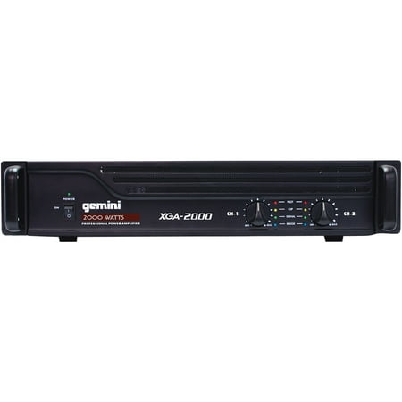 Gemini - XGA-2000 Professional Power Amplifier - Black