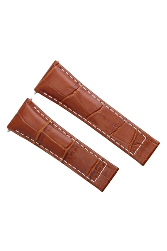 NEW GENUINE LEATHER BAND STRAP ITALIAN FOR ROLEX DAYTONA 116523 TAN WS REGULAR