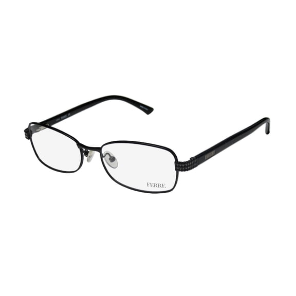 NEW GIANFRANCO FERRE 32201 WOMENS/LADIES DESIGNER FULL-RIM BLACK FANCY WITH RHINESTONES FRAME DEMO LENSES 54-17-130 EYEGLASSES/SPECTACLES