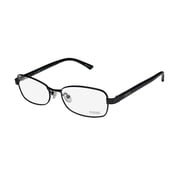 NEW GIANFRANCO FERRE 32201 WOMENS/LADIES DESIGNER FULL-RIM BLACK FANCY WITH RHINESTONES FRAME DEMO LENSES 54-17-130 EYEGLASSES/SPECTACLES