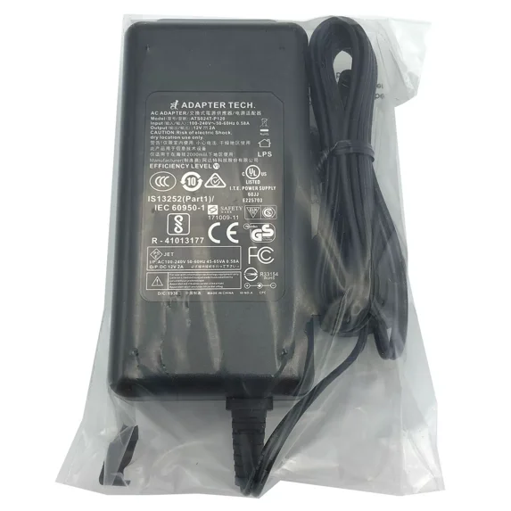 NEW Genuine Adapter Tech AC Adapter 12V 2A Power Supply ATS024T-P120 5 ...
