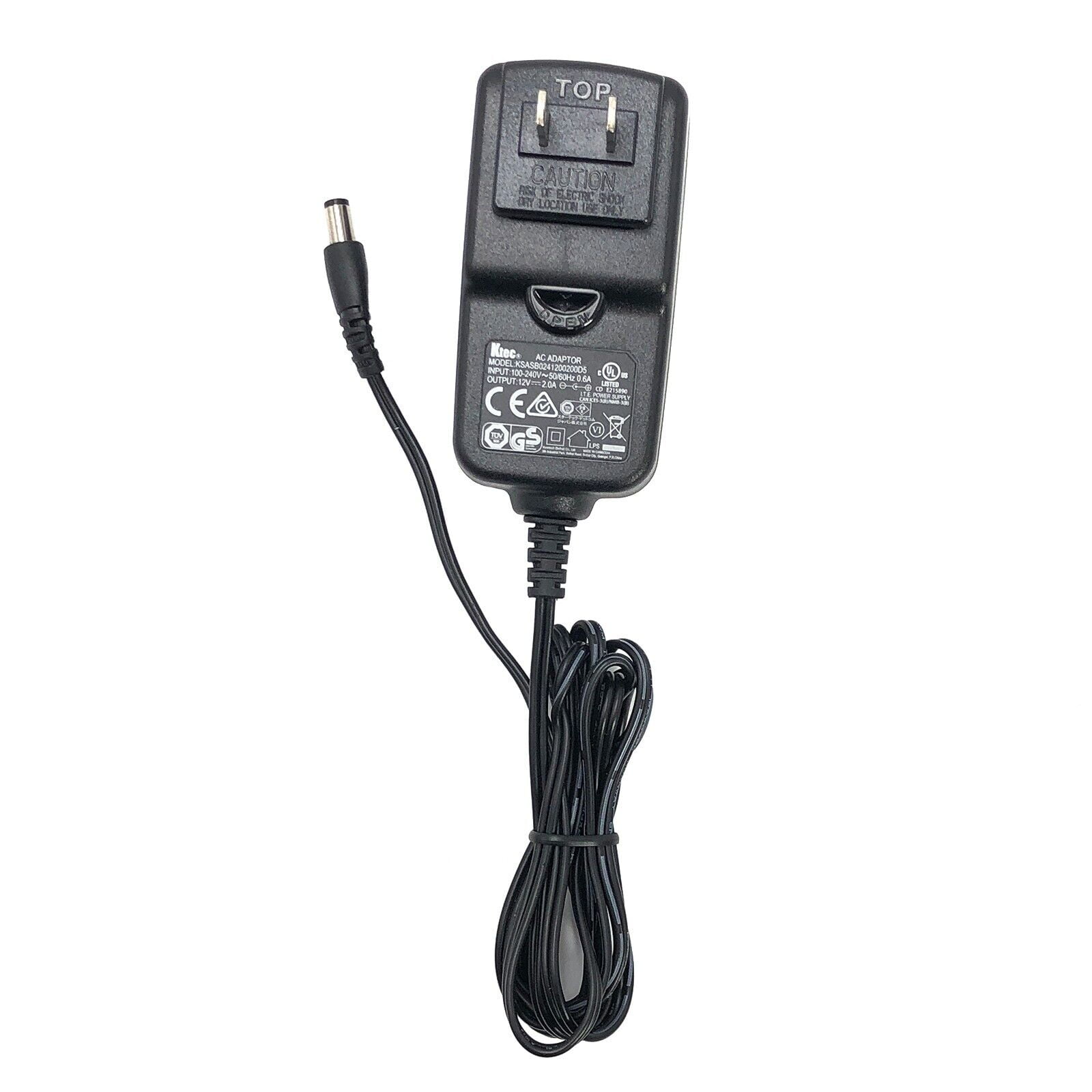 NEW Genuine Ktec KSASB0241200200D5 AC Adaptor Charger 12V 2A Wall Power Supply
