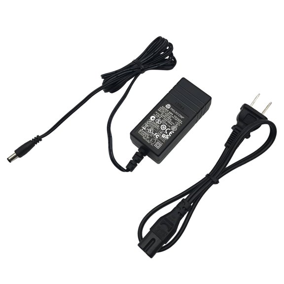 NEW Genuine Polycom Switching Power Supply 1465-42340-002 SPS-12-015-240 Adapter 24V 0.5A w/PC