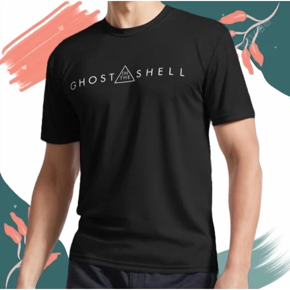NEW! Ghost in the Shell White Logo Funny USA Size Unisex Hoodie & T-Shirt
