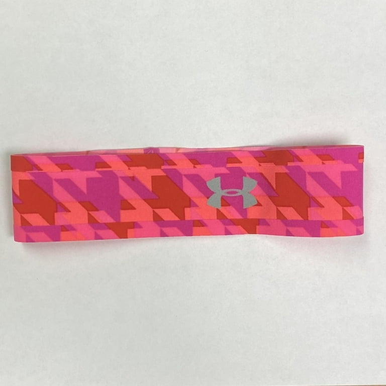 NEW Girl s Under Armour Headband Pink Orange OSFM Youth