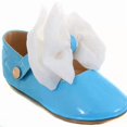 thumbnail image 1 of NEW Girls Toddler Removable Bow Patent Baby Mary Janes Shoes, 1 of 3