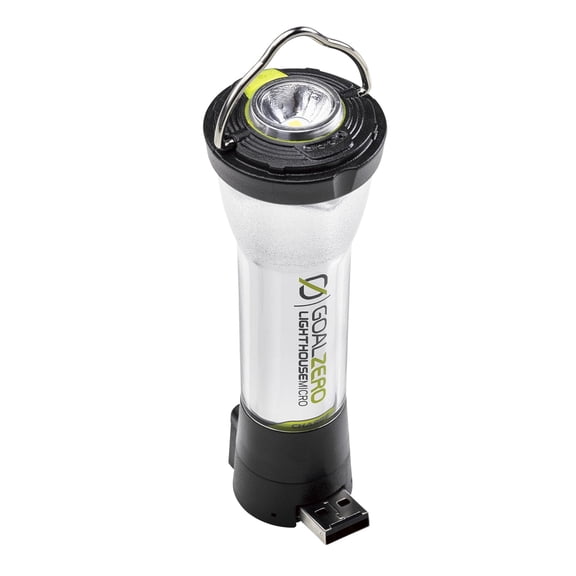 Goal Zero Lighthouse Micro Charge Flashlight, USB Rechargeable Flashlight for Car and Emergency Use