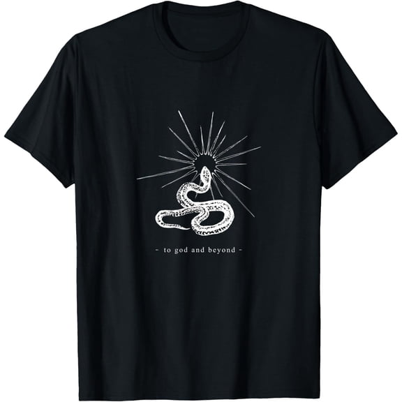 NEW God And Beyond Snake Of Eternity Religious Inspirational T-Shirt