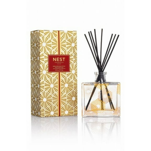 NEW Gold Women's Birchwood Pine Reed Diffuser Perfume