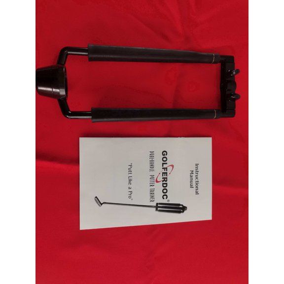 NEW GolferDoc Training Aid--Dual-handle Putter trainer---Swing Path Trainer