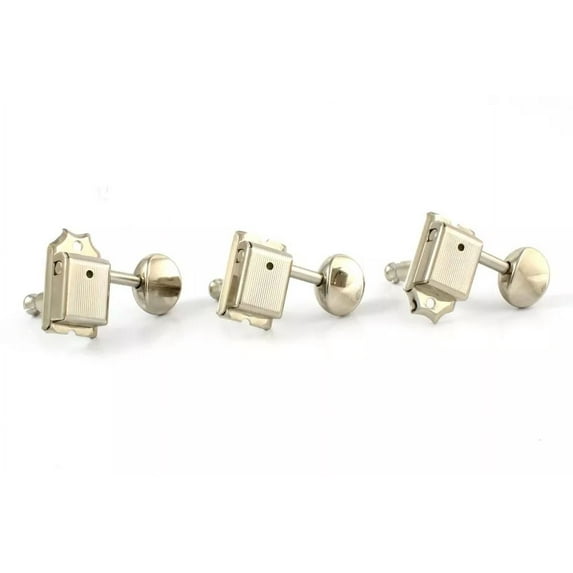 NEW Gotoh SD91 6-In-Line Tuning Keys, Staggered Height Posts - NICKEL