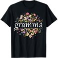 thumbnail image 1 of NEW!!! Gramma Mothers Day For Grandma Wildflower Floral Women's T-Shirt, 1 of 2