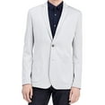 thumbnail image 1 of NEW Gray Mens Size XL Slim Fit Two Button Knit Blazer, 1 of 3