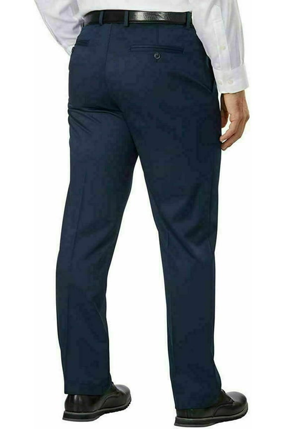NEW!!! Greg Norman Men’s Ultimate Classic Travel Pant (Navy Solid, 36X32)