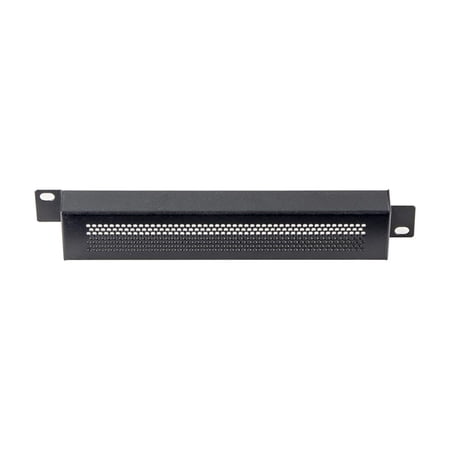 NEW HALF RACK SECURITY COVER, LARGE PERFORATED, 1 SPACE